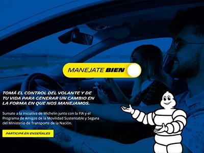 Nueva campaña de concientización Michelin